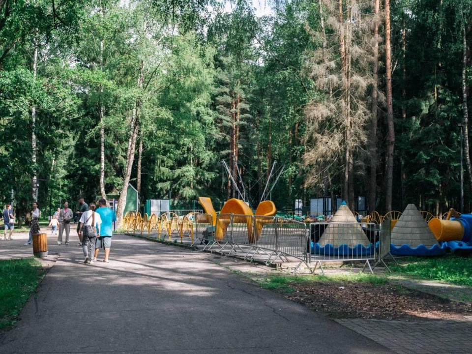 Три новые игровые зоны откроются осенью в парке «Елочки»