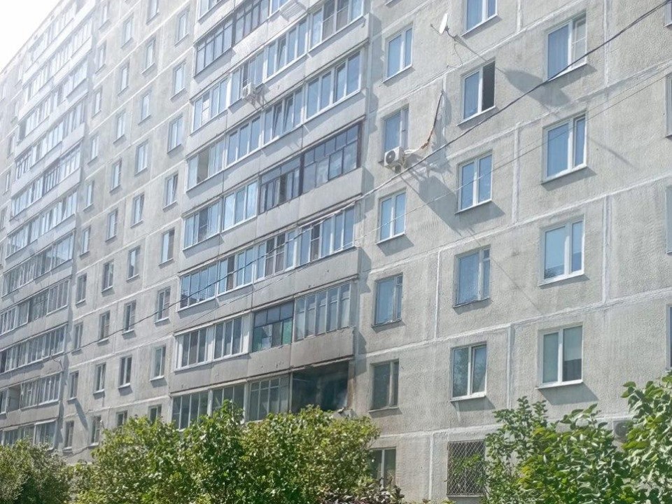 Пожарные ликвидировали возгорание в квартире жилого дома в Ногинске