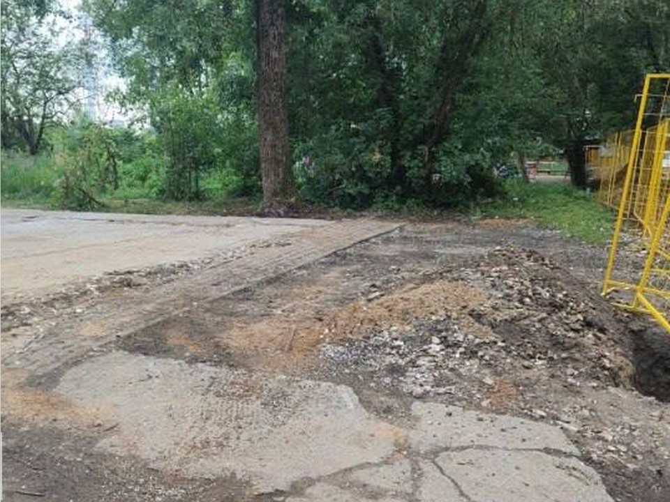 Работы у площадки на Октябрьской закончат к осени — обещают власти Химок