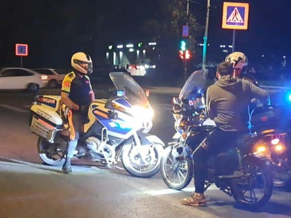 Полицейские оштрафовали 10 питбайкеров, нарушивших ПДД в Серпухове