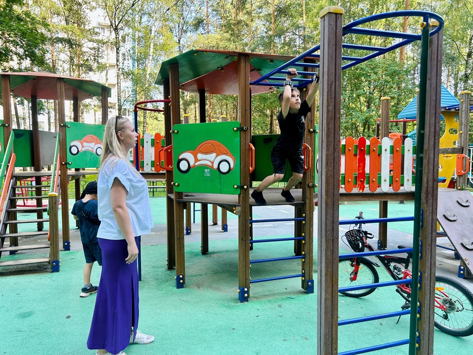 Детскую площадку в Звездном городке обновят в этом году