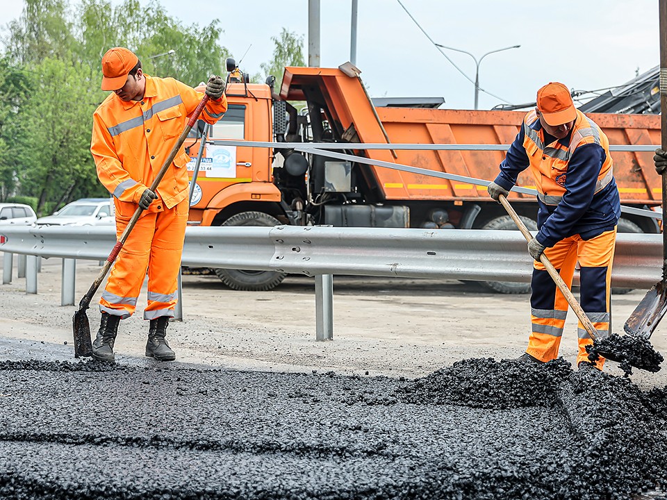 Асфальт в Подмосковье начнут укладывать за пять дней