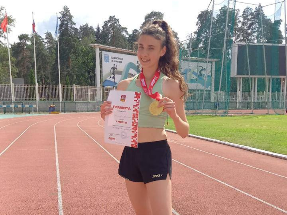 Три золотые медали выиграли легкоатлеты Чехова на чемпионате Московской области