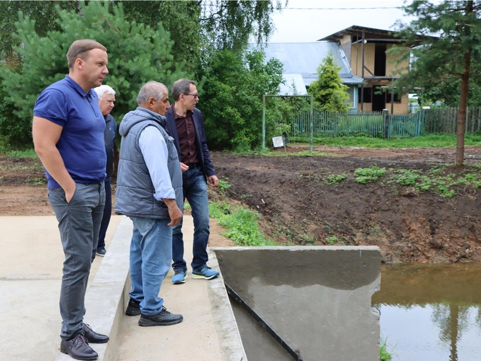 Во Власове обустроили новый пожарный водоем