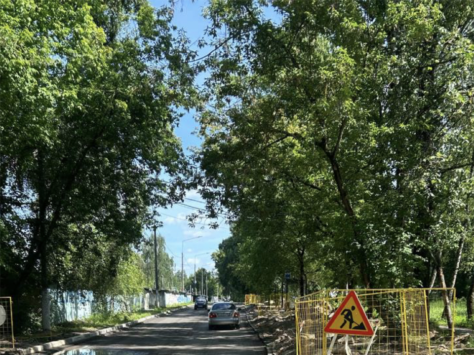 Современную ливневку оборудуют на улице Жуковского в Щелкове