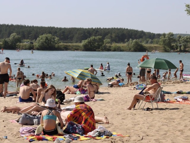 Пляж на Белопесоцком котловане в Ступине признали пригодным для купания