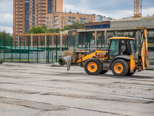Газон на Центральном стадионе Одинцова обновят к концу июля