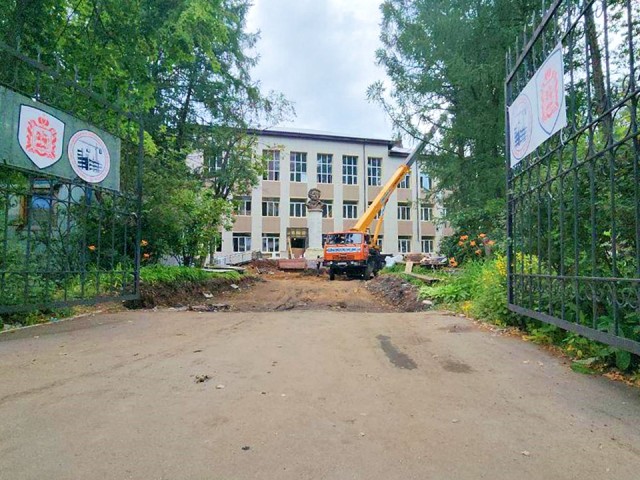 Школа №6 в Серпухове готовится к открытию после капитального ремонта