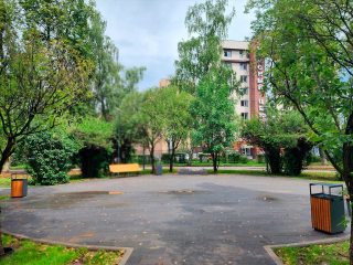 В Королеве завершают работы в сквере у РКК «Энергия»
