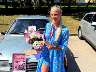 Раменчанка вошла в тройку лучших на конкурсе водительского мастерства