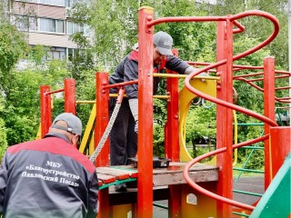 На Малой Песчаной в Павловском Посаде жители просят сделать игровой комплекс