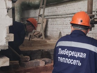 В котельной на ул. Власова в Люберцах меняют старое оборудование