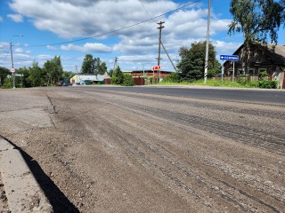 Асфальт обновили на дублере Ярославского шоссе от Голыгина до ЦКАД в Пушкинском округе