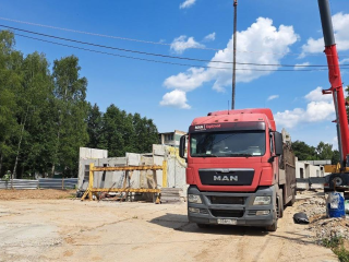 Новый центр общей врачебной практики в Волоколамском округе готов на 30%