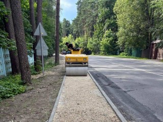 Новые тротуары построили в 11 округах Подмосковья