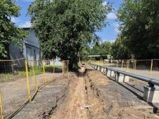 Капремонт теплосетей в микрорайоне Ковровый завершится к октябрю