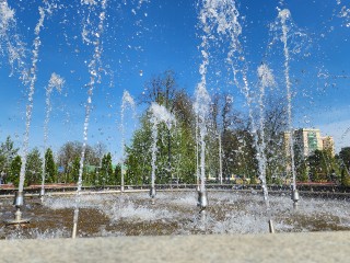Фонтан в Никольском парке очистят от тины и мусора