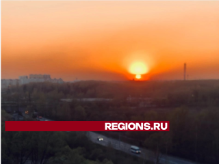 «Ядерный гриб» удалось заснять фотографу из Электростали