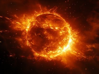 Солнце выбросило рекордный объем плазмы