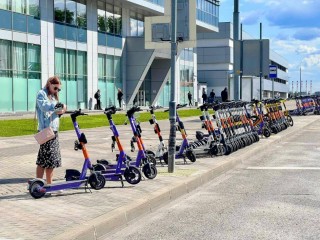 В Подмосковье 37 тыс. электросамокатов расставили на улицах
