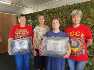 Волонтерский отряд Старой Купавны начал изготавливать антидроновые шторы