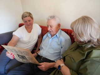 Ветерана из Сергиева Посада поздравили со 100-летним юбилеем