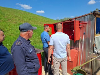 На Талдомском полигоне проверили исправность пожарной техники и оборудования