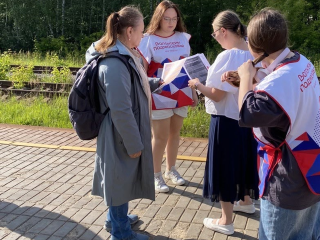 Фрязинцам показали самое безопасное место перехода железнодорожных путей