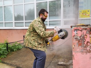 Крыльцо детской библиотеки в Солнечногорске отремонтируют к 20 августа