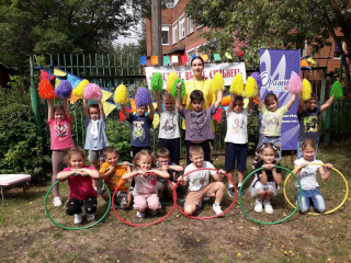 По-спортивному проводят маленькие дзержинцы будни в детских садах