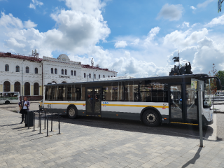 Жители Пртвина могут доехать на автобусе до пляжа «Серпуховские Мальдивы»
