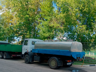 Автоцистерны с водой повезли к медицинским учреждениям Королева