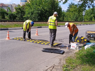 Безопасный пешеходный переход обустроили на Московской улице в Дубне