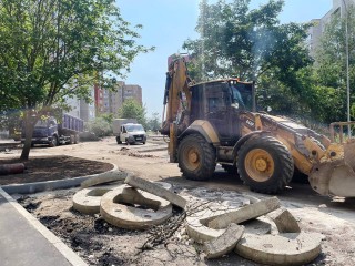 Модернизацию дворов на Центральной улице и Школьном бульваре закончат 26 июля