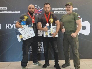Ветераны СВО из Одинцова привезли медали с фестиваля «Кубок мужества»