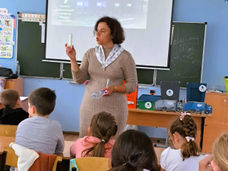 В Ногинском кластере провели экоурок по сортировке отходов для детей лагеря «Огудненыш»
