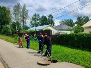 Системы канализации в Истре прочистили от засоров