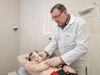Бойцы СВО проходят карбокситерапию для восстановления после ранений в РЦ «Ясенки»