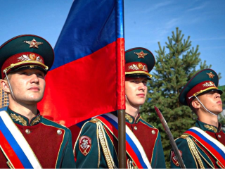 В ГУ Росгвардии встретили бойцов спецподразделений, вернувшихся с Северного Кавказа