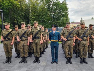 Ряды войсковой части в Луховицах пополнили новобранцы