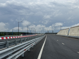 В Ленинском округе запустили новый участок Южно-Лыткаринской автодороги