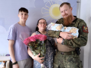 В МОЦОМД выписали многодетную супругу героя СВО