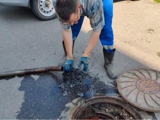 В Щелкове устранили канализационный засор из-за одноразовых салфеток