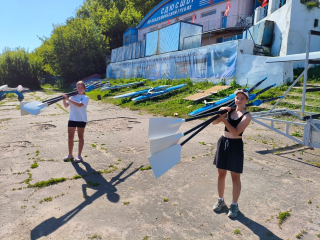 Новые лодки помогут коломенским спортсменам быстрее осваивать технику гребли