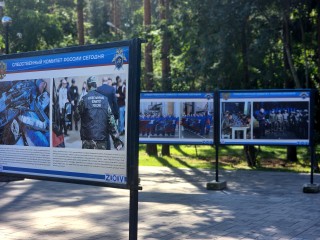 Фото с фронта и не только: в Дубне открылась выставка Следственного комитета