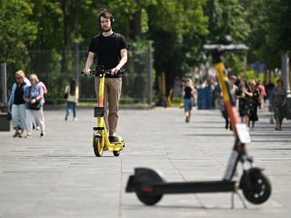 Долгопрудный — среди лидеров Подмосковья по поездкам на электросамокатах