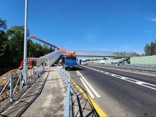 Теперь с Первомайской улицы Дорохова можно сразу выехать на трассу М-1