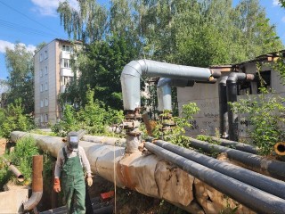 На трех улицах в Клину заменят теплосети к сентябрю