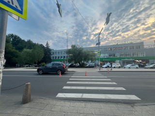 Дорожная полиция разбирается: на несовершеннолетнего пешехода в Люберцах наехал легковой автомобиль