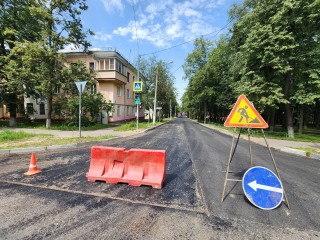 Улица Лопасненских ополченцев в Чехове скоро «переоденется» в новый асфальт